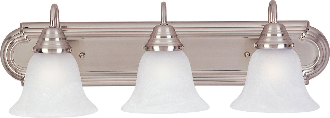 Maxim Essentials - 801x 8013MRSN Bath Vanity Light 24 in. wide - Satin Nickel