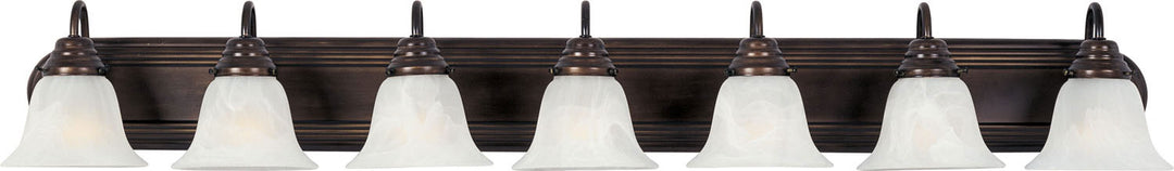 Maxim Essentials - 801x 8016MROI Bath Vanity Light 48 in. wide - Oil Rubbed Bronze