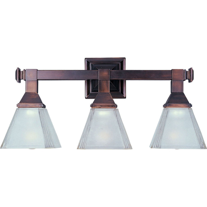 Maxim Brentwood 11078FTOI Bath Vanity Light 21 in. wide - Oil Rubbed Bronze