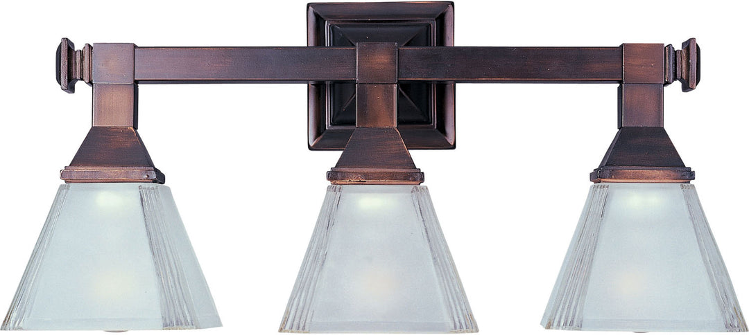 Maxim Brentwood 11078FTOI Bath Vanity Light 21 in. wide - Oil Rubbed Bronze