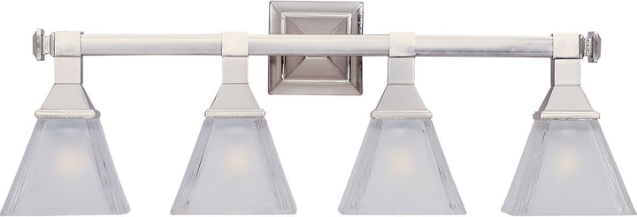 Maxim Brentwood 11079FTSN Bath Vanity Light 28 in. wide - Satin Nickel