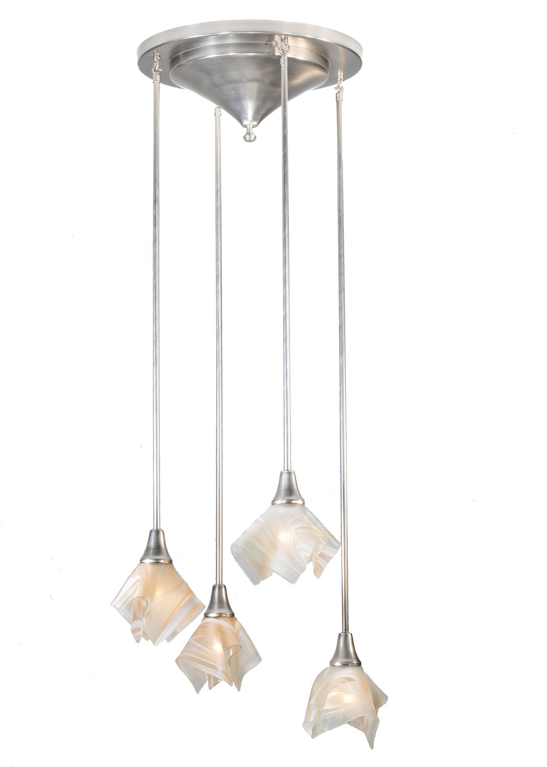 Meyda Tiffany Metro 100000 Pendant Light - Brushed Nickel