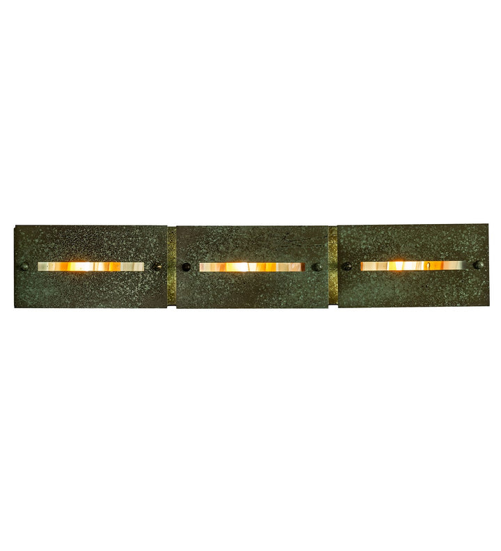 Meyda Tiffany Moss Creek 105988 Bath Vanity Light 36 in. wide - Tarnished Copper