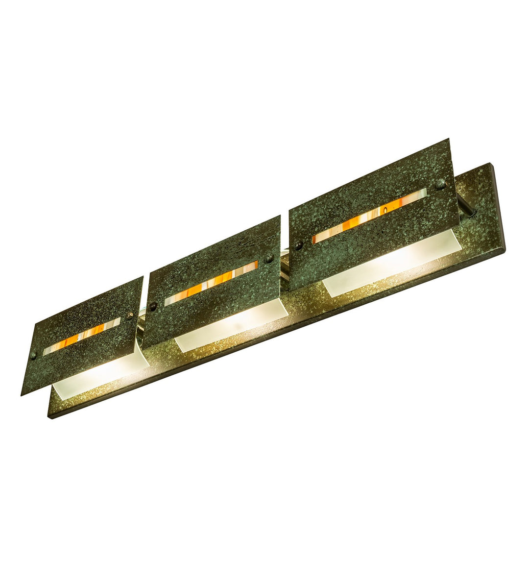 Meyda Tiffany Moss Creek 105988 Bath Vanity Light 36 in. wide - Tarnished Copper