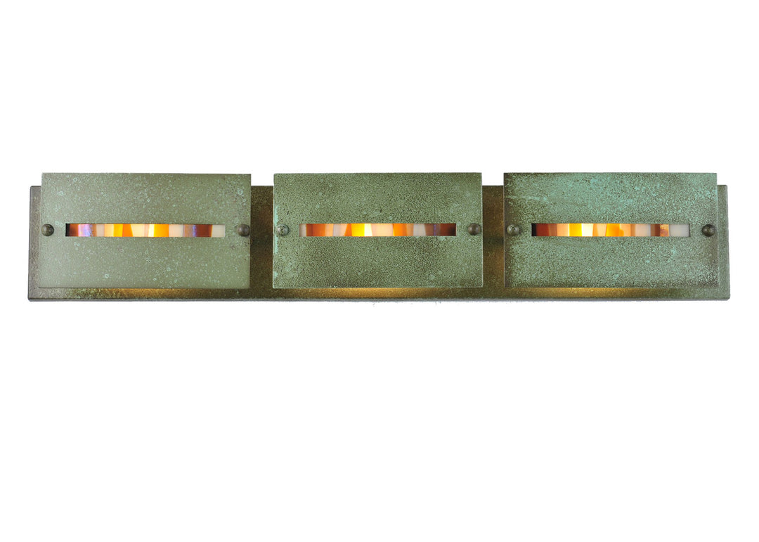 Meyda Tiffany Moss Creek 105988 Bath Vanity Light 36 in. wide - Tarnished Copper