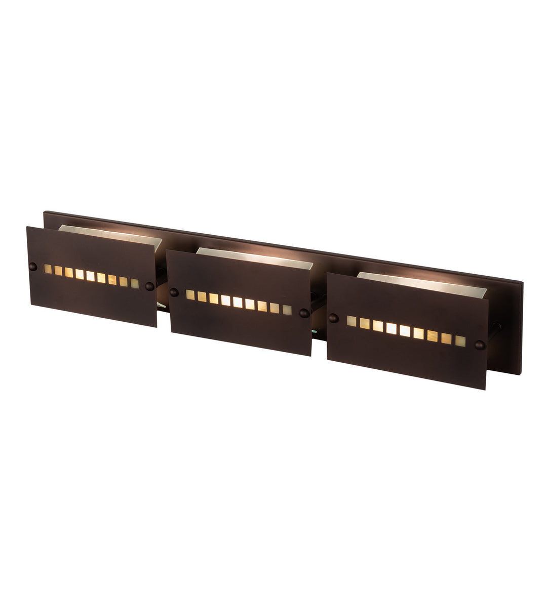 Meyda Tiffany Moss Creek 106315 Bath Vanity Light 36 in. wide - Cinnamon Coffee Metallic