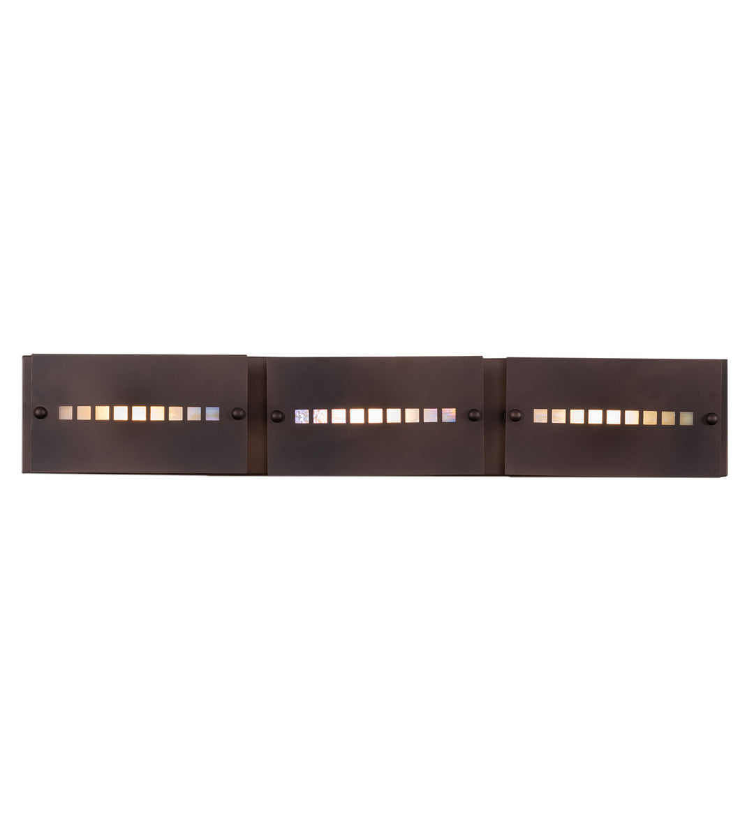 Meyda Tiffany Moss Creek 106315 Bath Vanity Light 36 in. wide - Cinnamon Coffee Metallic