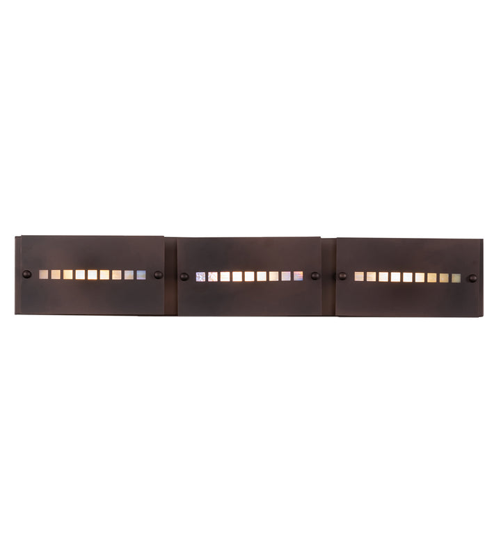 Meyda Tiffany Moss Creek 106315 Bath Vanity Light 36 in. wide - Cinnamon Coffee Metallic
