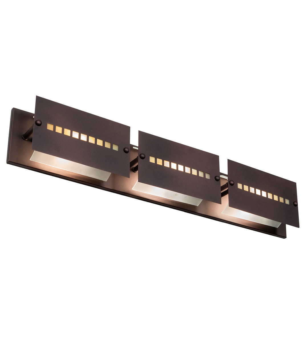 Meyda Tiffany Moss Creek 106315 Bath Vanity Light 36 in. wide - Cinnamon Coffee Metallic