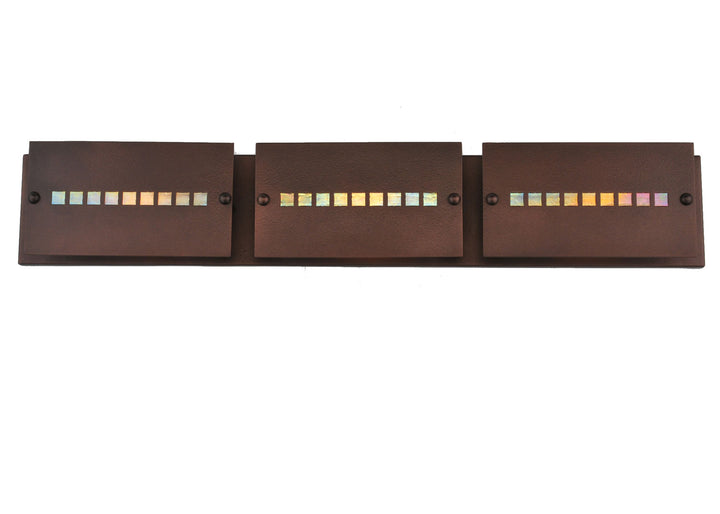 Meyda Tiffany Moss Creek 106315 Bath Vanity Light 36 in. wide - Cinnamon Coffee Metallic