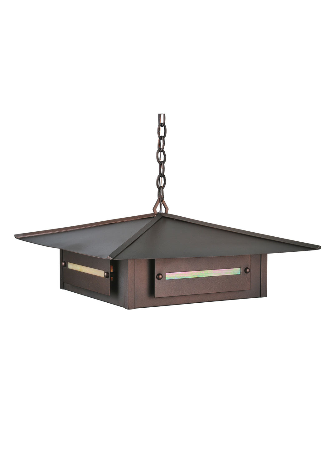 Meyda Tiffany Lighting 106353 Moss Creek Four Light Pendant Outdoor Bronze / Dark