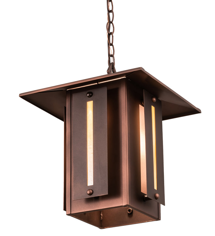 Meyda Tiffany Lighting 106366 Moss Creek One Light Pendant Outdoor Bronze / Dark
