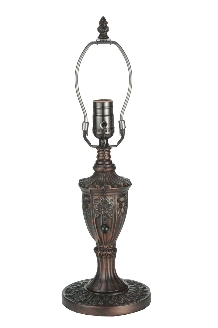 Meyda Tiffany Lighting 11895 Chalice One Light Table Base Utility Light Bronze / Dark