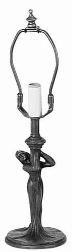 Meyda Tiffany Lighting 13615 Revival One Light Table Base Utility Light Bronze / Dark