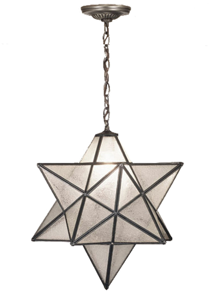 Meyda Tiffany Moravian Star 15151 Pendant Light - Antique
