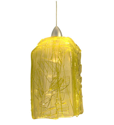 Meyda Tiffany Metro Fusion 19474 Pendant Light - Brass Tint