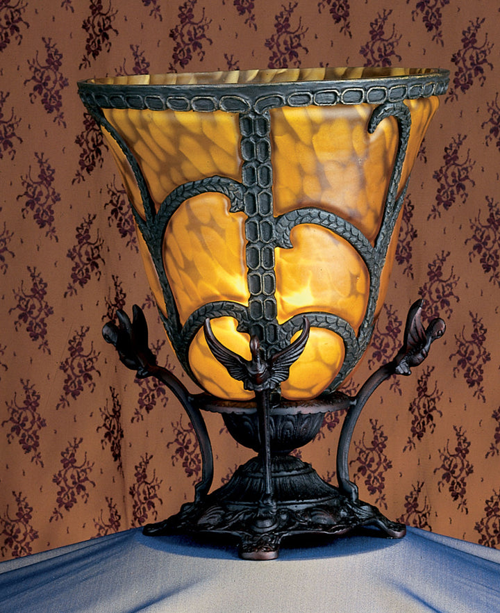 Meyda Tiffany Lighting 22095 Castle Accent Lamp Lamp Bronze / Dark