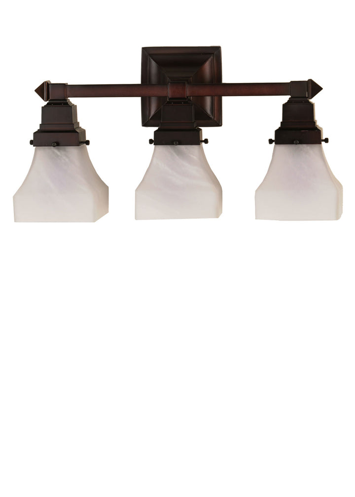 Meyda Tiffany Bungalow 26310 Bath Vanity Light 18 in. wide - Antique