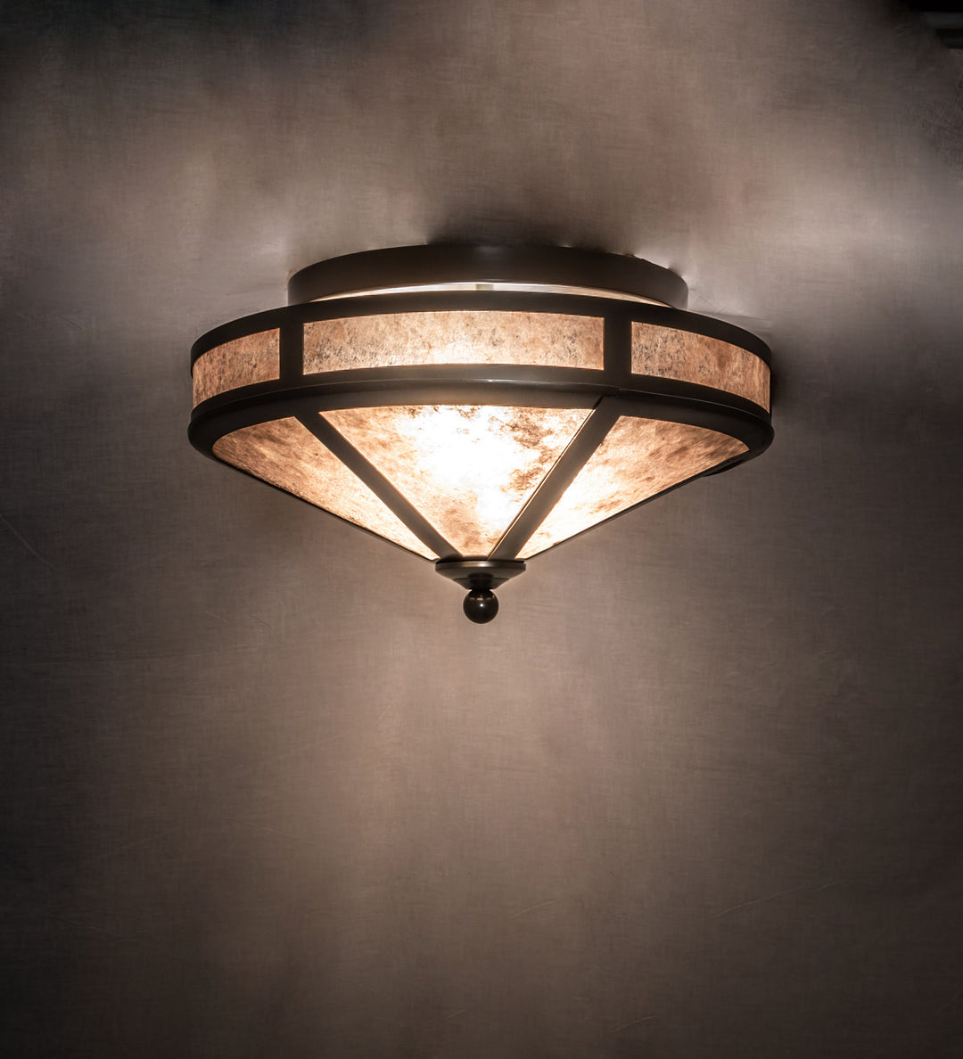 Meyda Tiffany Craftsman 26919 Ceiling Light - Timeless Bronze