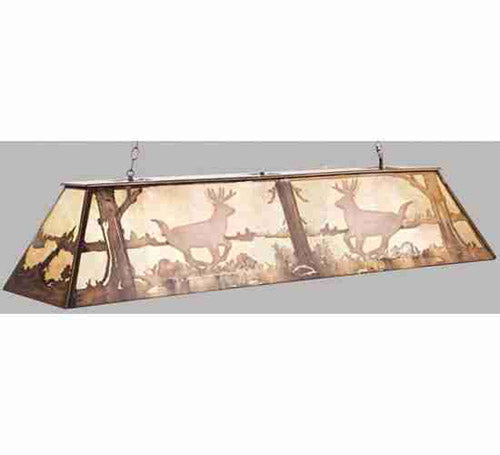 Meyda Tiffany Deer At Lake 37647 Pendant Light - Antique Copper