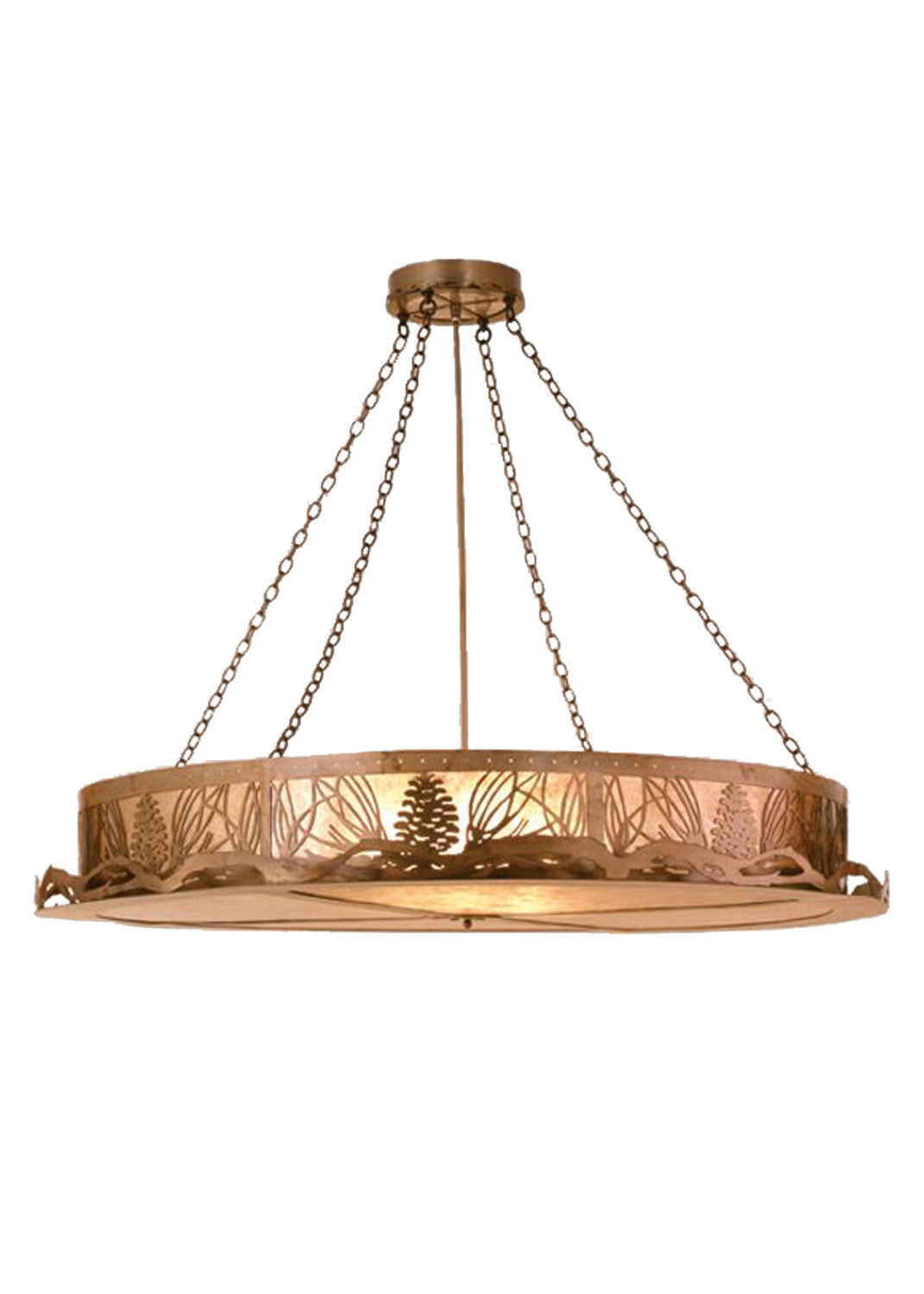 Meyda Tiffany Mountain Pine 49247 Pendant Light - Antique Copper