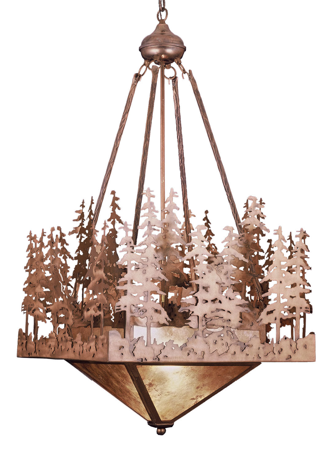 Meyda Tiffany Pine Lake 50218 Pendant Light - Antique Copper