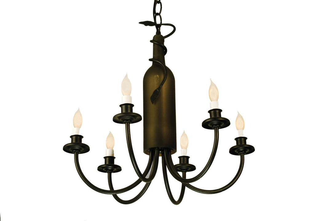 Meyda Tiffany Tuscan Vineyard 65616 Chandelier Light - Antique Copper