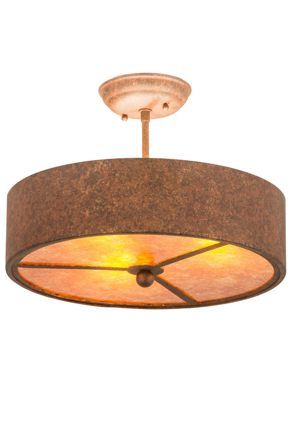 Meyda Tiffany Starry 65920 Ceiling Light - Rust