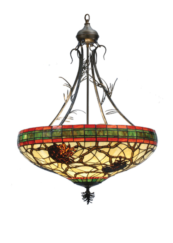 Meyda Tiffany Pinecone 68068 Pendant Light - Antique Copper