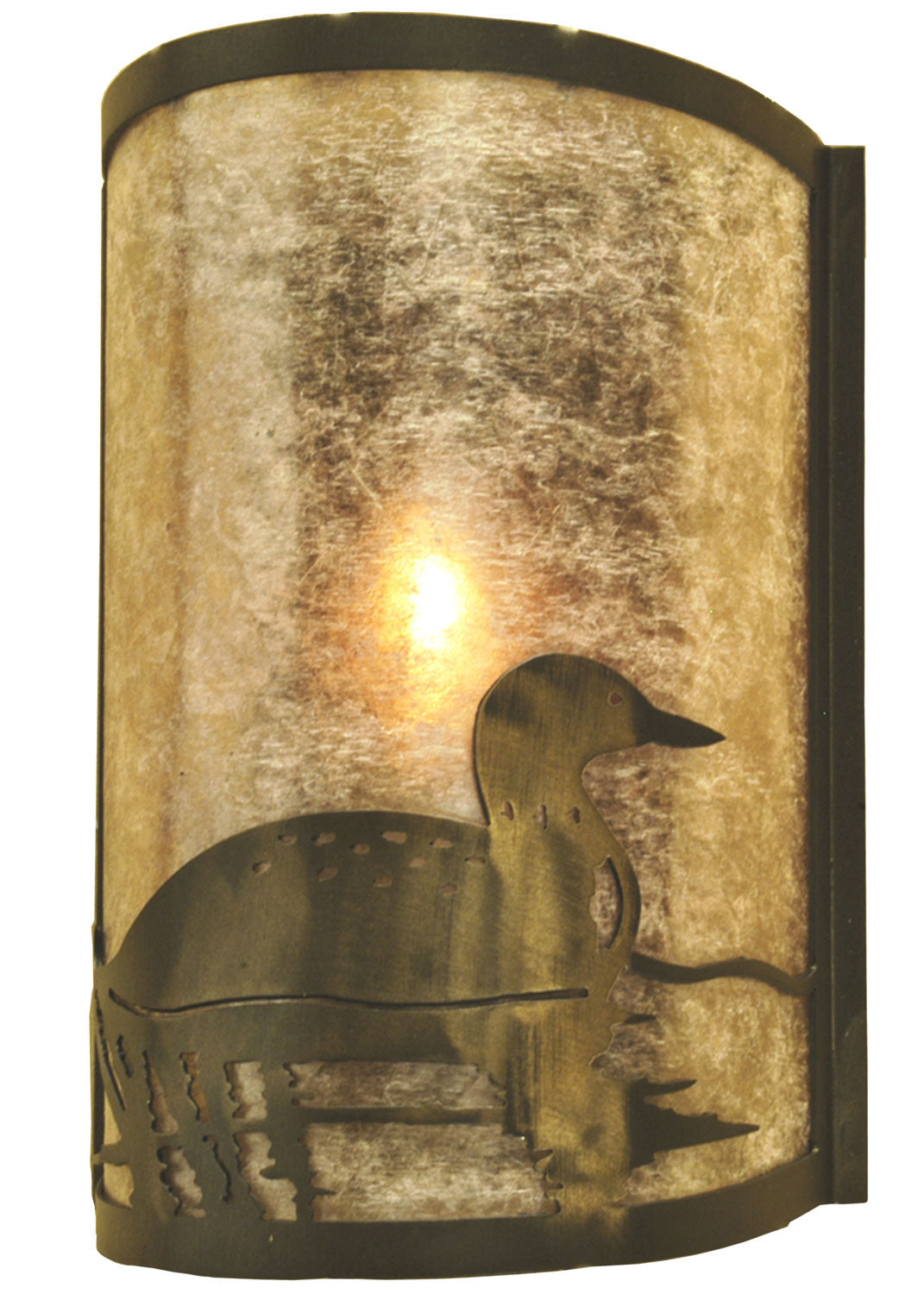 Meyda Tiffany Loon 68173 Wall Light - Antique Copper