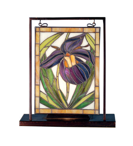 Meyda Tiffany Lighting 68351 Lady Slippers Mini Tabletop Window Mirror Bronze / Dark