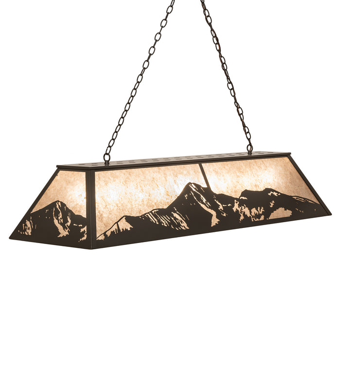 Meyda Tiffany Mountain Range 72323 Pendant Light - Timeless Bronze