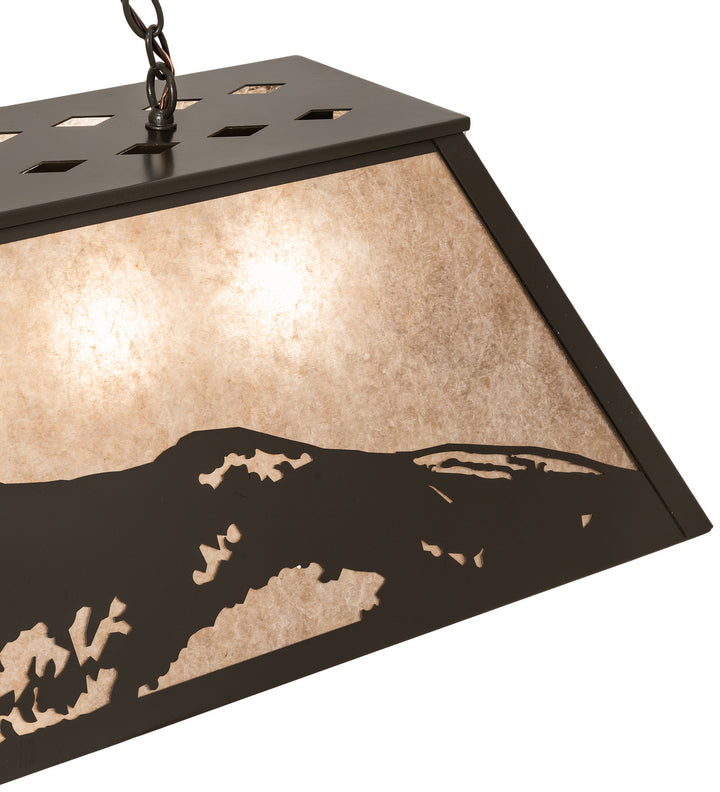 Meyda Tiffany Mountain Range 72323 Pendant Light - Timeless Bronze