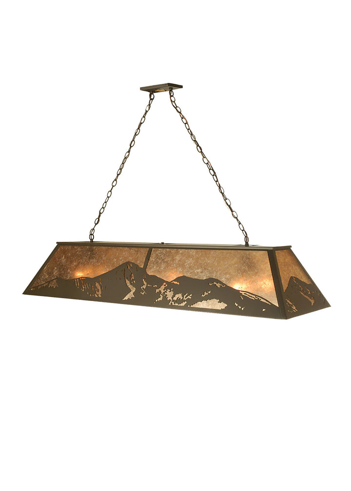 Meyda Tiffany Mountain Range 72323 Pendant Light - Timeless Bronze