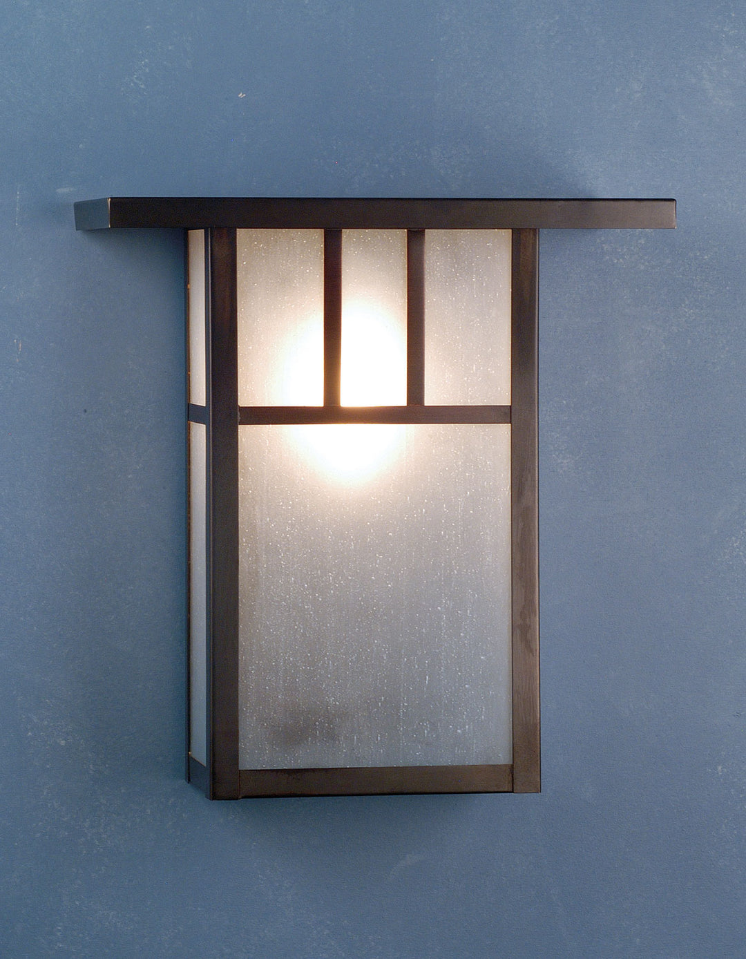 Meyda Tiffany Lighting 72327 Hyde Park One Light Wall Sconce Outdoor Bronze / Dark