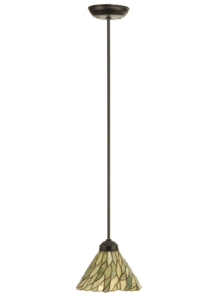 Meyda Tiffany Willow 73652 Pendant Light - Black