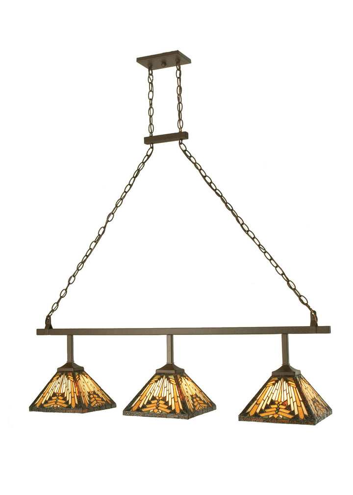 Meyda Tiffany Nuevo Mission 73874 Pendant Light - Cafe-Noir