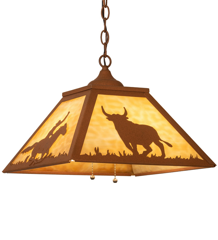 Meyda Tiffany Rustlers 74034 Pendant Light - Earth/Ba