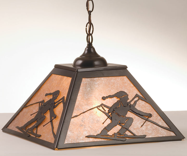 Meyda Tiffany Alpine 74104 Pendant Light - Timeless Bronze