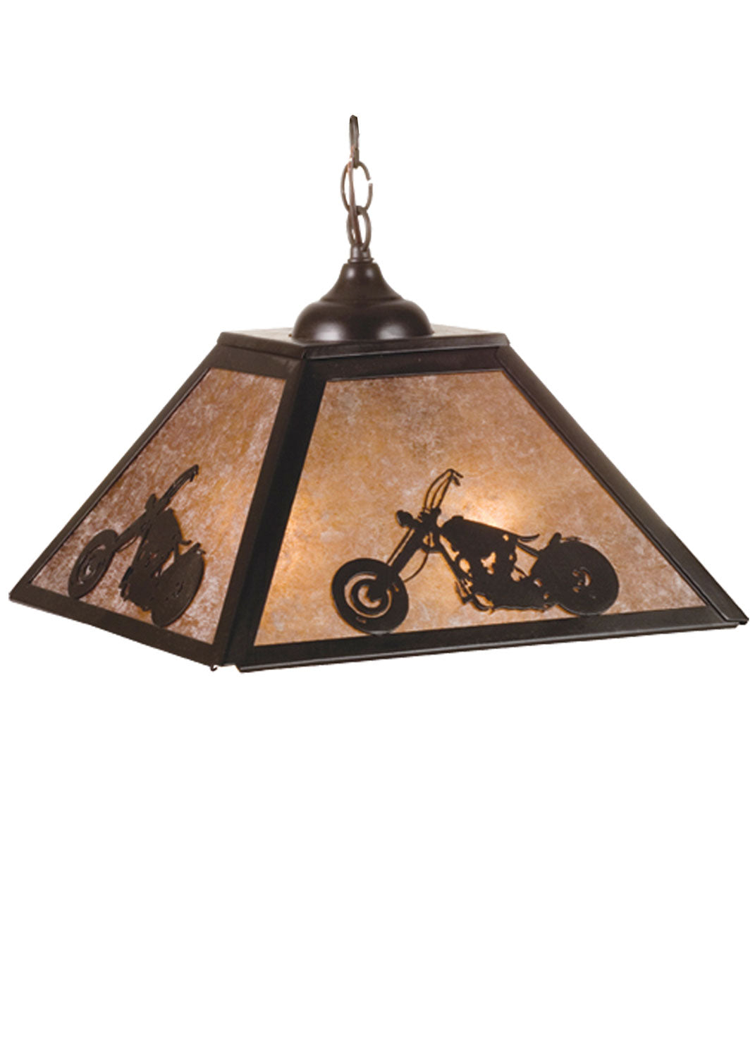 Meyda Tiffany Motorcycle 76312 Pendant Light - Timeless Bronze