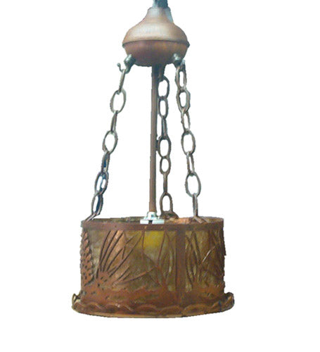 Meyda Tiffany Mountain Pine 77904 Pendant Light - Rust