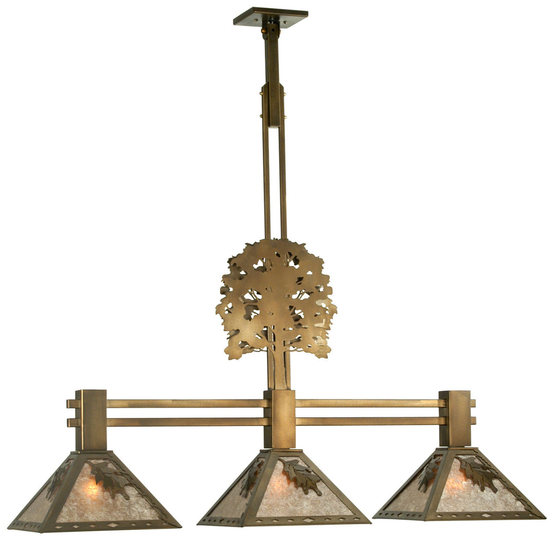 Meyda Tiffany Oak Tree 81117 Pendant Light - Antique Copper