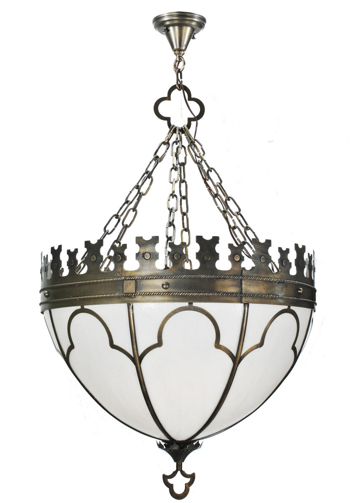 Meyda Tiffany Gothic 81438 Pendant Light - Craftsman Brown