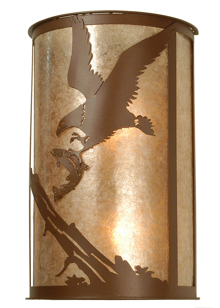 Meyda Tiffany Strike Of The Eagle 81493 Wall Light - Rust