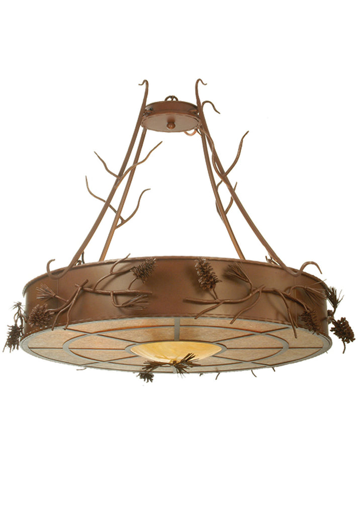 Meyda Tiffany Woodland Pine 81788 Pendant Light - Rust