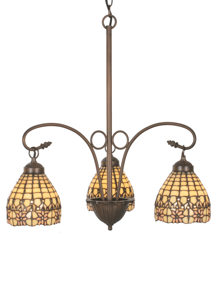 Meyda Tiffany Victorian Flourish 81866 Chandelier Light - Mahogany Bronze Mahogany Bronze