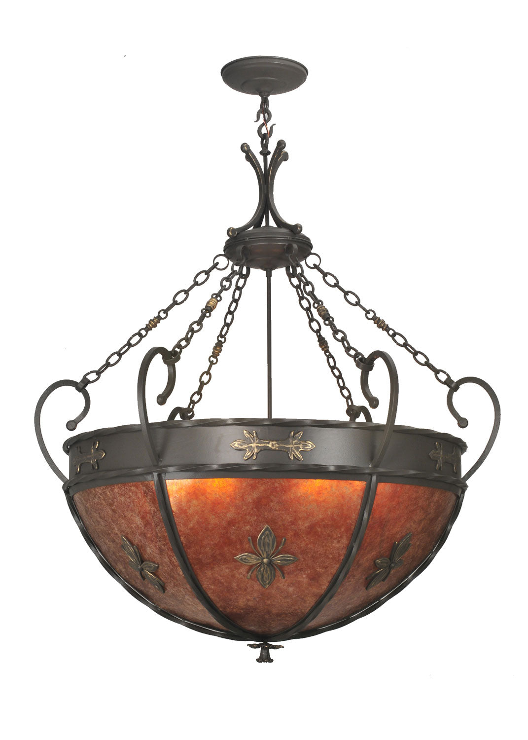 Meyda Tiffany Old London 81895 Pendant Light - Timeless Bronze