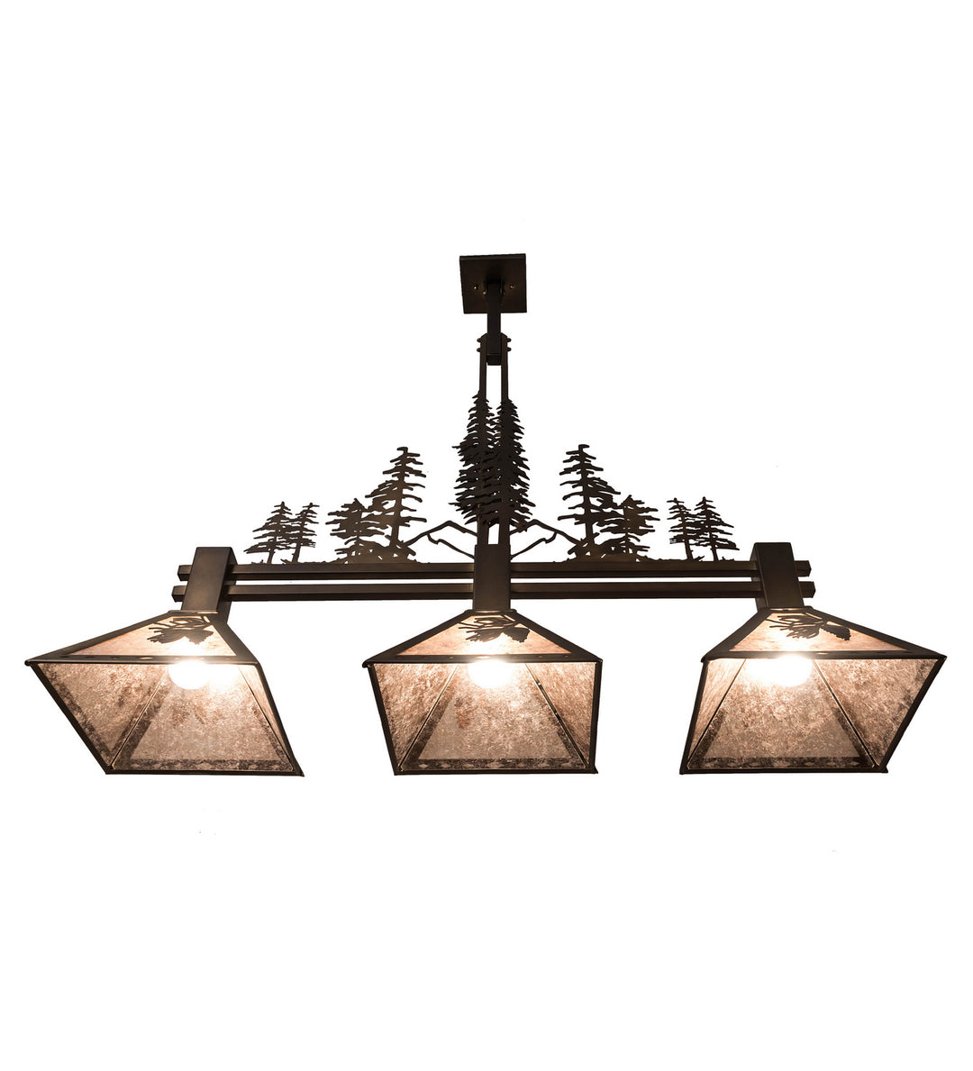 Meyda Tiffany Winter Pine 82171 Pendant Light - Antique Copper