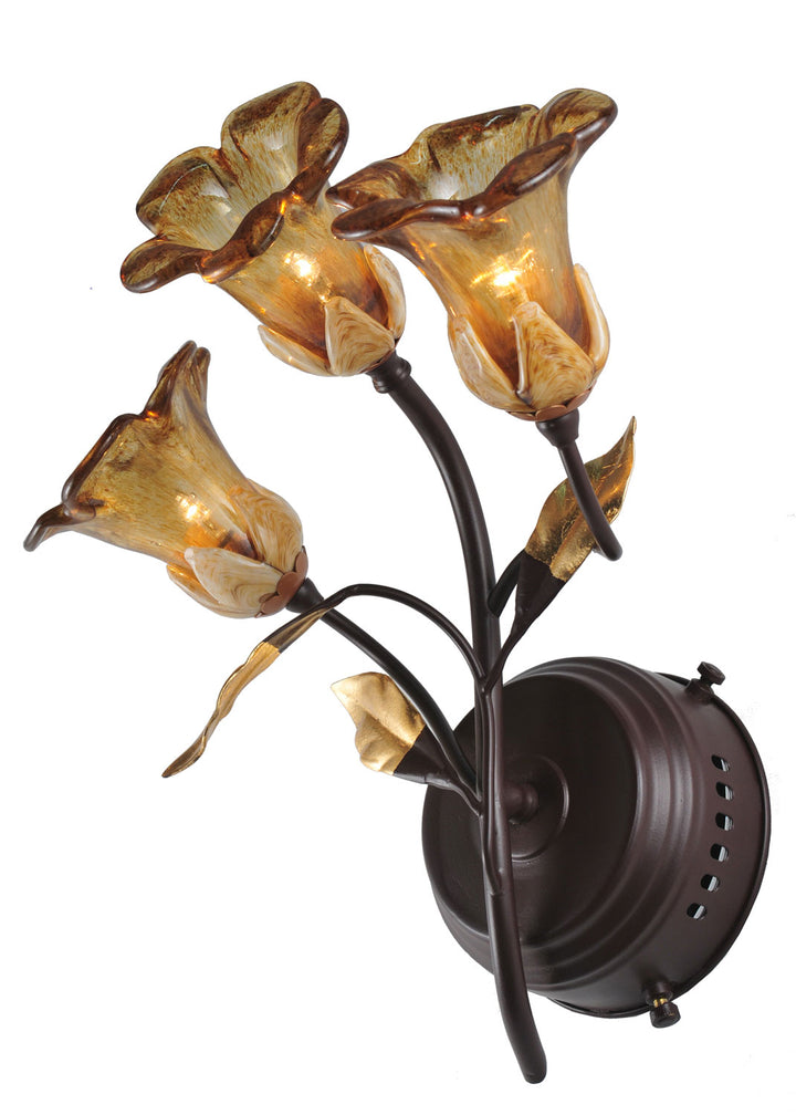 Meyda Tiffany Celestial Bouquet 82752 Wall Light - Mahogany Bronze