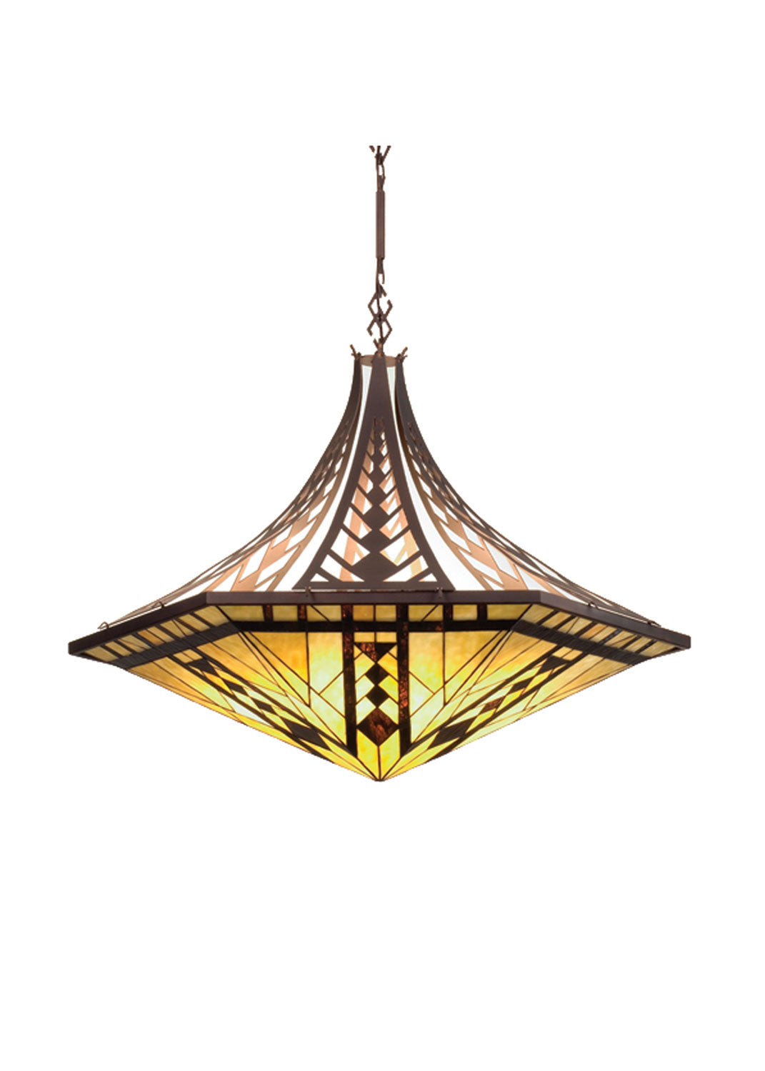 Meyda Tiffany Sonoma 98194 Pendant Light - Mahogany Bronze